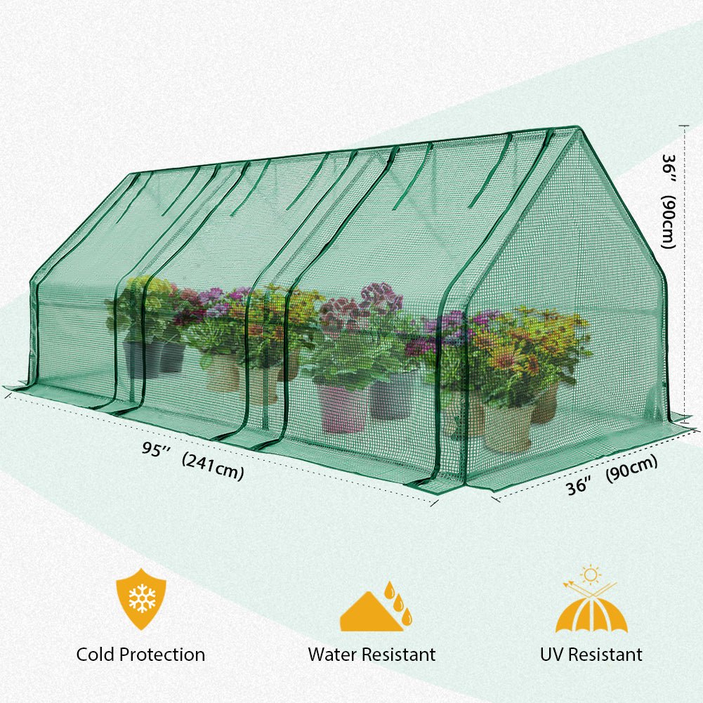 96"x36"x36" Mini Garden Portable Greenhouse - Eagle Peak Custom Canopy Tent