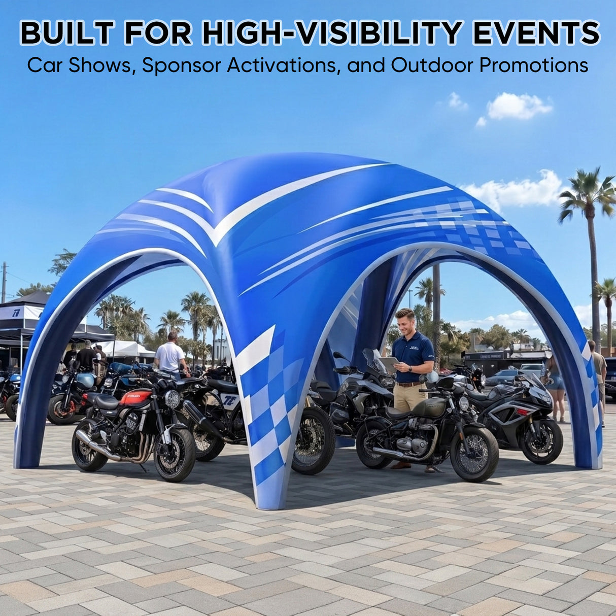 Custom Inflatable Event Tent with Logo,  Igloo Tent