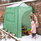 9x4 Easy Setup Pop Up Greenhouse, Lean-To Design - Eagle Peak®