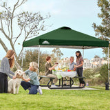 Easy Setup Straight Leg 10x10 Pop Up Canopy Tent w/ 100 sqft of Shade