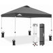 Easy Setup Straight Leg 10x10 Pop Up Canopy Tent w/ 100 sqft of Shade