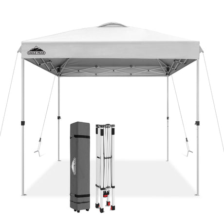 8x8 Pop Up Straight Leg Canopy with Wheeled Bag - Eagle Peak Custom Canopy Tent