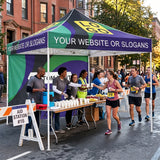 Custom Canopy Tent 10x10 with Logo, Custom Vendor Tent, CLICK TO CONFIGURE - Package Prices Start at $579.99