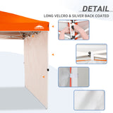 Canopy SunWall for E100 10x10 Straight Leg Pop Up Canopy, 1 Sidewall - Eagle Peak Custom Canopy Tent