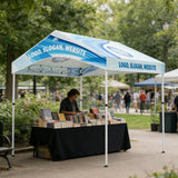 Alps Aluminum Frame Gable Roof Custom Canopy Tent 12x12 - Eagle Peak Custom Canopy Tent