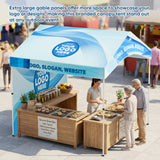 Alps Aluminum Frame Gable Roof Custom Canopy Tent 12x12 - Eagle Peak Custom Canopy Tent