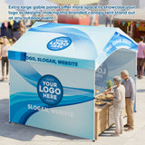 Alps Aluminum Frame Gable Roof Custom Canopy Tent 12x12 - Eagle Peak Custom Canopy Tent