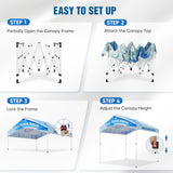 Alps Aluminum Frame Gable Roof Custom Canopy Tent 12x12 - Eagle Peak Custom Canopy Tent