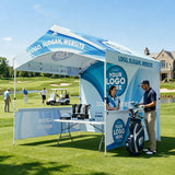 Alps Aluminum Frame Gable Roof Custom Canopy Tent 12x12 - Eagle Peak Custom Canopy Tent