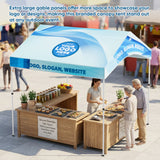 Alps Aluminum Frame Gable Roof Custom Canopy Tent 12x12 - Eagle Peak Custom Canopy Tent