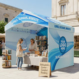 Alps Aluminum Frame Gable Roof Custom Canopy Tent 12x12 - Eagle Peak Custom Canopy Tent