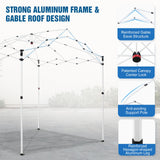 Alps Aluminum Frame Gable Roof Custom Canopy Tent 12x12 - Eagle Peak Custom Canopy Tent