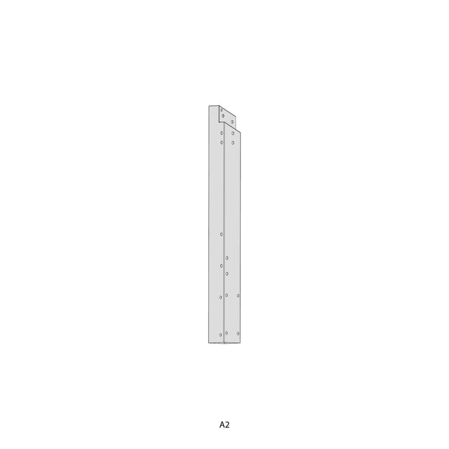 ATPG121TEX - TAN - Part A2 Upper Post 2 - Eagle Peak Canopy and Outdoor Products