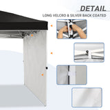 Canopy SunWall for E100 10x10 Straight Leg Pop Up Canopy, 1 Sidewall - Eagle Peak Custom Canopy Tent