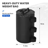 Canopy Water Weight Bags, 88 lb, Leg Weights, Pack of 4, Black - Eagle Peak Custom Canopy Tent