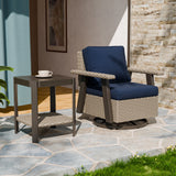 Classic Wicker Patio Bistro Set of 2, Beige/Beige, Red, Dark Blue, Tan, Black - Eagle Peak Custom Canopy Tent