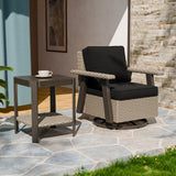 Classic Wicker Patio Bistro Set of 2, Beige/Beige, Red, Dark Blue, Tan, Black - Eagle Peak Custom Canopy Tent