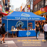 Custom Canopy Top Cover with Sidewall to Fit Your 10x20 Canopy Frame - Eagle Peak Custom Canopy Tent