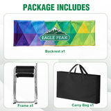 Custom Folding Director Chair with Backrest - Eagle Peak®