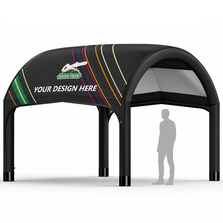Custom Inflatable Event Tent with Logo, Cave Tent - Eagle Peak®
