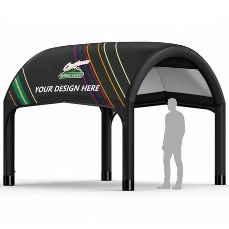 Custom Inflatable Event Tent with Logo, Cave Tent - Eagle Peak®