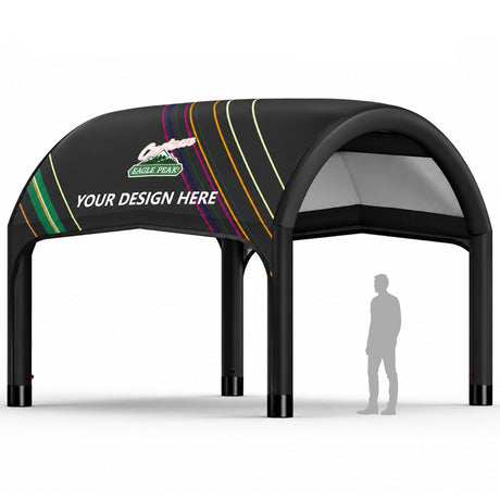 Custom Inflatable Event Tent with Logo, Cave Tent - Eagle Peak®