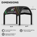 Custom Inflatable Event Tent with Logo, Cave Tent - Eagle Peak®