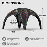 Custom Inflatable Event Tent with Logo, Igloo Tent - Eagle Peak®