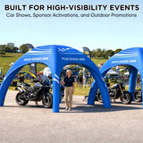 Custom Inflatable Event Tent with Logo, Spider Tent - Eagle Peak®