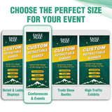 Custom Retractable Banner Stand with Your Business Logo - Eagle Peak®