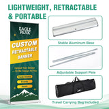 Custom Retractable Banner Stand with Your Business Logo - Eagle Peak®