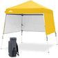 Day Tripper 8x8 Aluminum Super-Lightweight Slant Leg Pop Up Canopy with 3 Removable Walls - Eagle Peak®