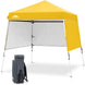 Day Tripper 8x8 Aluminum Super-Lightweight Slant Leg Pop Up Canopy with 3 Removable Walls - Eagle Peak®
