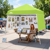 Day Tripper 8x8 Aluminum Super-Lightweight Slant Leg Pop Up Canopy with 3 Removable Walls - Eagle Peak®