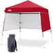 Day Tripper 8x8 Aluminum Super-Lightweight Slant Leg Pop Up Canopy with 3 Removable Walls - Eagle Peak®