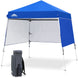 Day Tripper 8x8 Aluminum Super-Lightweight Slant Leg Pop Up Canopy with 3 Removable Walls - Eagle Peak®