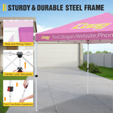 E100 Custom Printed Canopy - Eagle Peak Custom Canopy Tent