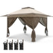 EAGLE PEAK 13x13 Pop Up Gazebo with 4 Wall Panels - Eagle Peak Canopy and Outdoor Products