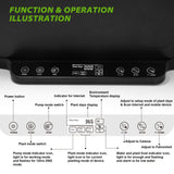 EAGLE PEAK 15 Pods Hydroponics Growing System with WiFi - Eagle Peak Canopy and Outdoor Products