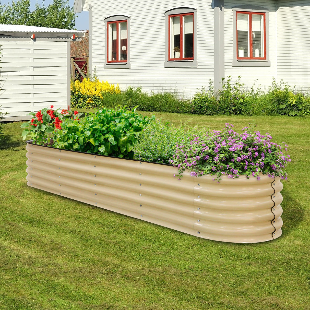 EAGLE PEAK 17’’ Tall 9 in 1 Elevated Raised Garden Bed - Eagle Peak Canopy and Outdoor Products