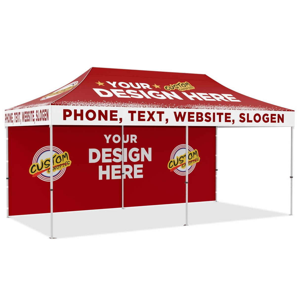 EAGLE PEAK 40mm Hex Leg Aluminum Commercial Custom Canopy Tent 10x20 - CLICK TO CONFIGURE - Package Prices Start at $1399.00 - Eagle Peak