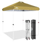 EAGLE PEAK 6.6x6.6 Pop Up Canopy Tent Instant Outdoor Canopy Easy Set - up Straight Leg - Eagle Peak Custom Canopy Tent