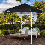 EAGLE PEAK 6.6x6.6 Pop Up Canopy Tent Instant Outdoor Canopy Easy Set - up Straight Leg - Eagle Peak Custom Canopy Tent