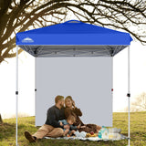 EAGLE PEAK 6.6x6.6 Pop Up Canopy Tent with Removable Sidewall - Eagle Peak Canopy and Outdoor Products