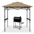 EAGLE PEAK 8x5 Pop up Grill Gazebo with Wheeled Bag - Eagle Peak Canopy and Outdoor Products