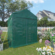 EAGLE PEAK 8x6 Portable Walk - in Mesh Cover Greenhouse with Shade Cloth - Eagle Peak Canopy and Outdoor Products