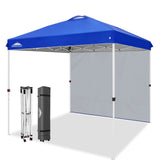 EAGLE PEAK 8x8 Pop Up Straight Leg Canopy with Sidewall - Eagle Peak Canopy and Outdoor Products