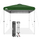 EAGLE PEAK 8x8 Pop Up Straight Leg Canopy with Wheeled Bag - Eagle Peak Canopy and Outdoor Products