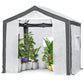 EAGLE PEAK 8x8 Portable Walk - in Greenhouse - Eagle Peak Canopy and Outdoor Products