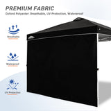 EAGLE PEAK Canopy SunWall for E100 10x10 Straight Leg Pop Up Canopy, 1 Sidewall - Eagle Peak Canopy and Outdoor Products